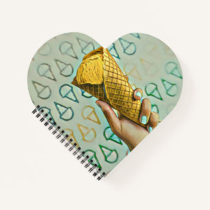 Summer ice cream lovers notebook