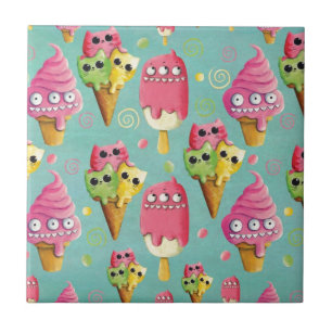 Summer Ice Cream Mix Tile