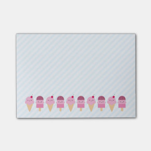 Summer Ice Cream Treats Post-it Notes