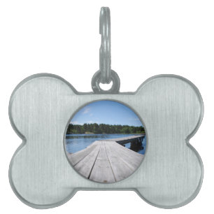Summer idyll on a lonely Swedish fjord Pet Tag