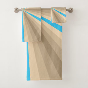 Summer Illusion Bathroom Towel Set