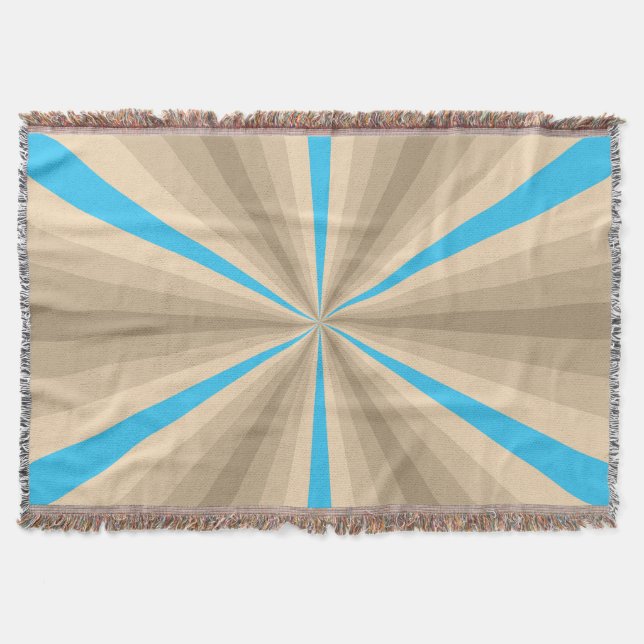 Summer Illusion Throw Blanket (Front)