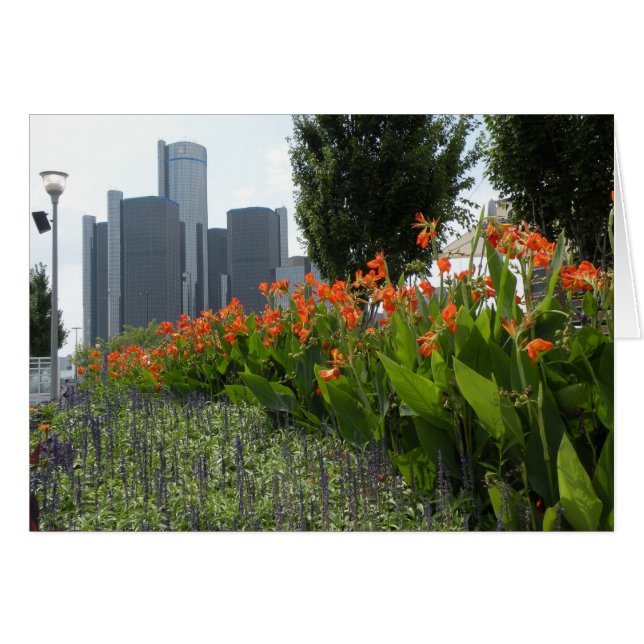 Summer in Detroit card (Front Horizontal)