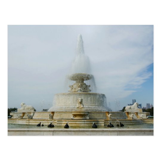 summer in detroit postcard