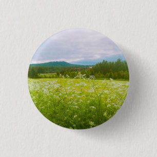 Summer in Hälsingland - Helsingia  3 Cm Round Badge
