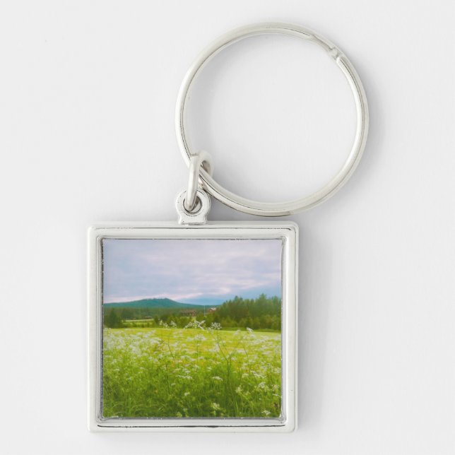 Summer in Hälsingland - Helsingia  Key Ring (Front)