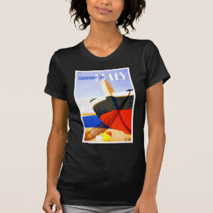 Summer in Italy Vintage Travel T-Shirt
