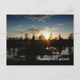 Summer in Lapland - Postcard