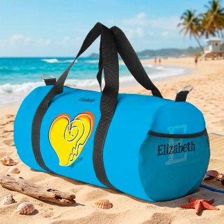 Summer in Love - Custom Name Duffle Bag