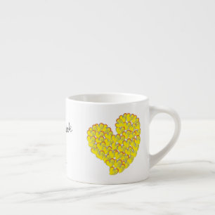 Summer in Love - Sun & Beach Hearts Espresso Cup