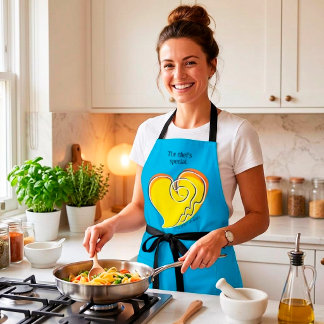 Summer in Love -The chef's special - Personalised  Apron