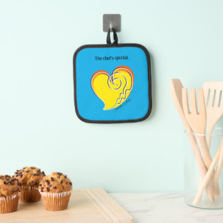 Summer in Love -The chef's special - Personalised  Pot Holder