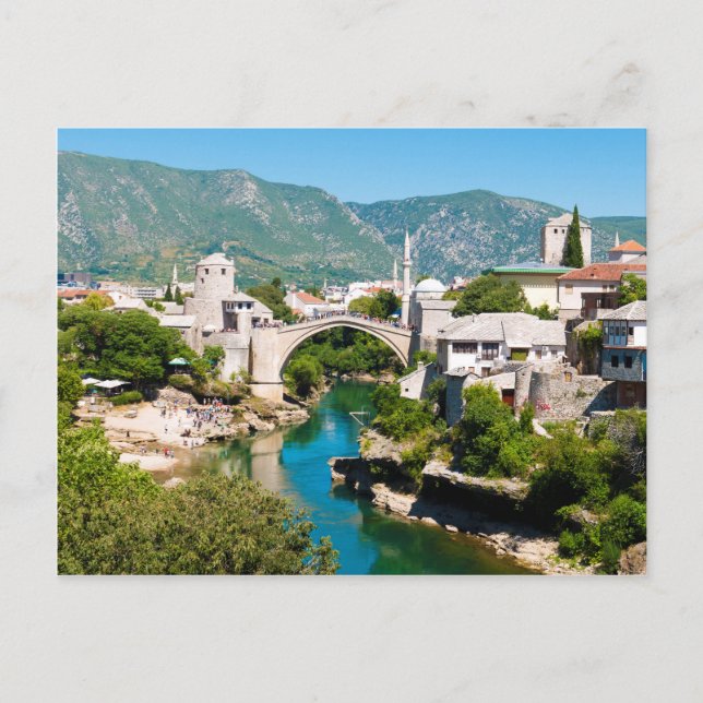 Summer in Mostar Postcard (Front)