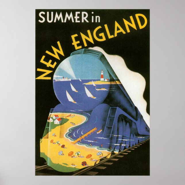 Summer In New England (canvas) Poster (Front)
