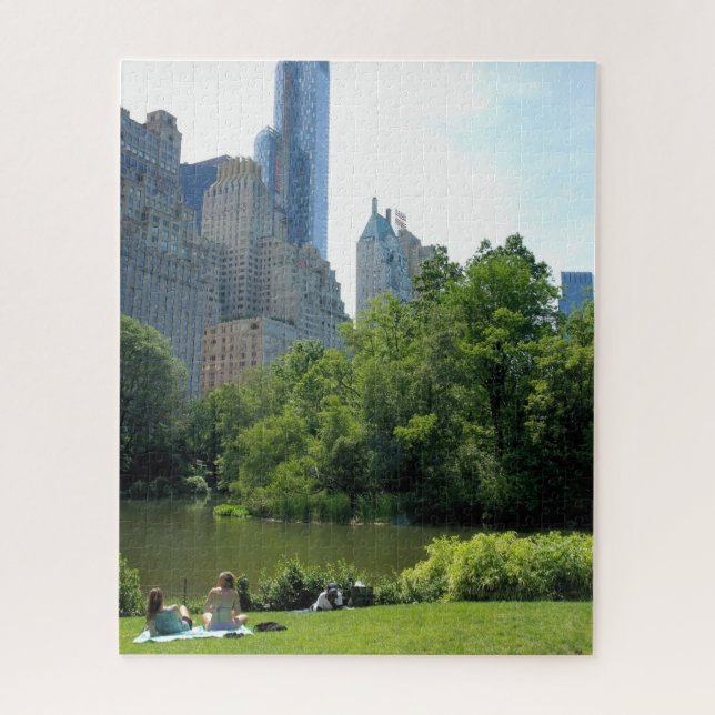 Summer in New York City - 16x20 - 520 pieces Jigsaw Puzzle (Vertical)