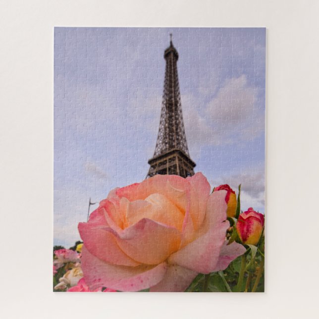 Summer in Paris - Eiffel Tower - 16x20 - 520 pcs. Jigsaw Puzzle (Vertical)