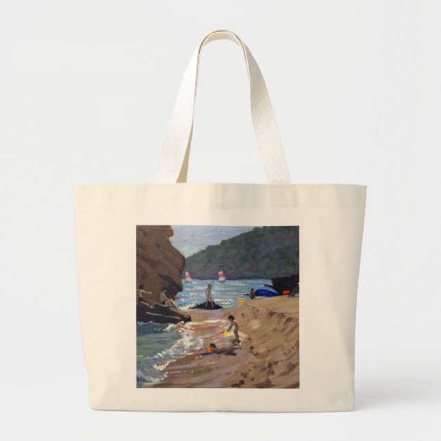 Summer in Spain 2000 Large Tote Bag (Front)