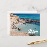 Summer in Spain Ibiza Postcard<br><div class="desc">This stunning postcard features a photo of Ibiza in Spain. Perfect for decorating your home,  sending greetings to friends,  using as a thank you note,  and more.</div>