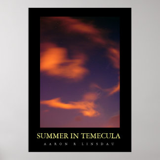 SUMMER IN TEMECULA POSTER