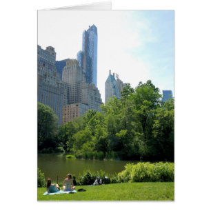 Summer in the City -Central Park NYC -Blank Inside