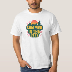 Summer In The City T-Shirt Design