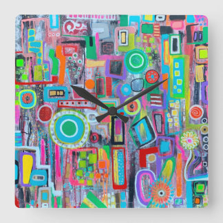 Summer in the City Wall Clock