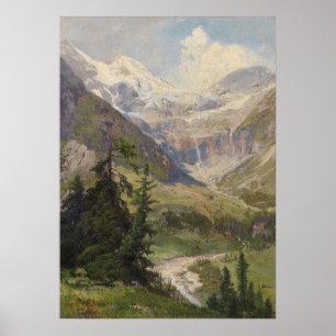 Summer in the Mountains by Petrides Poster