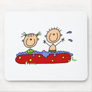 Summer in the Pool Mouse Mat