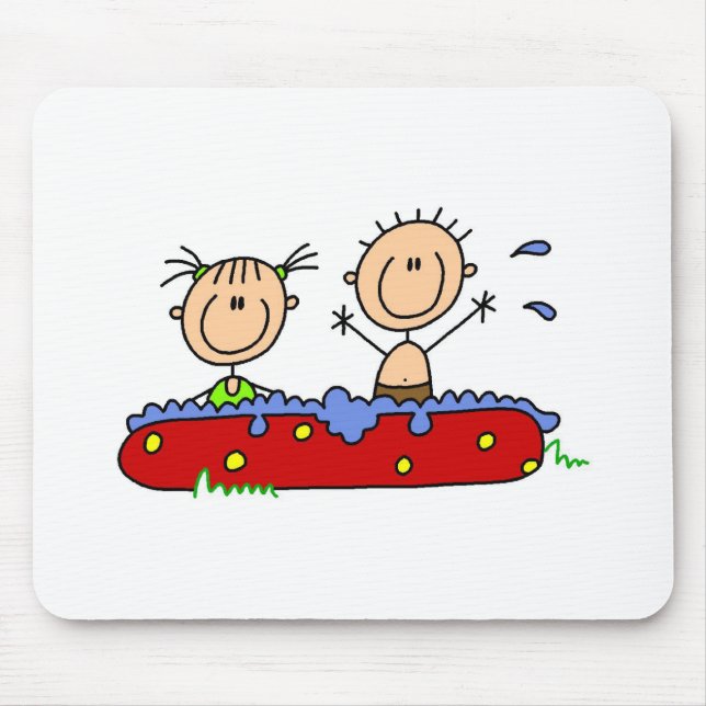 Summer in the Pool Mouse Mat (Front)