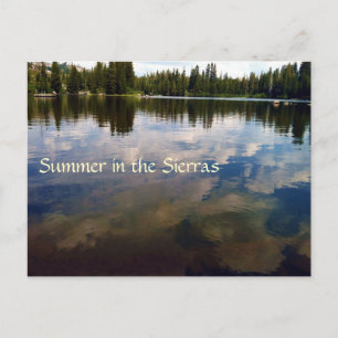 Summer in the Sierras Postcard