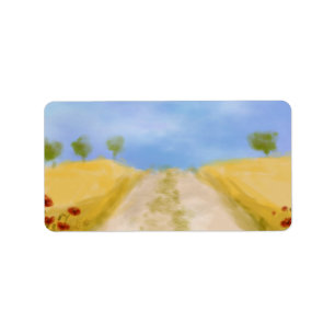 summer in the valley digital art scene label