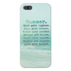 SUMMER iPhone Case