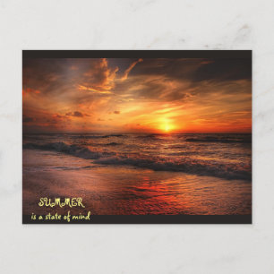 SUMMER is a state of mind Postcard
