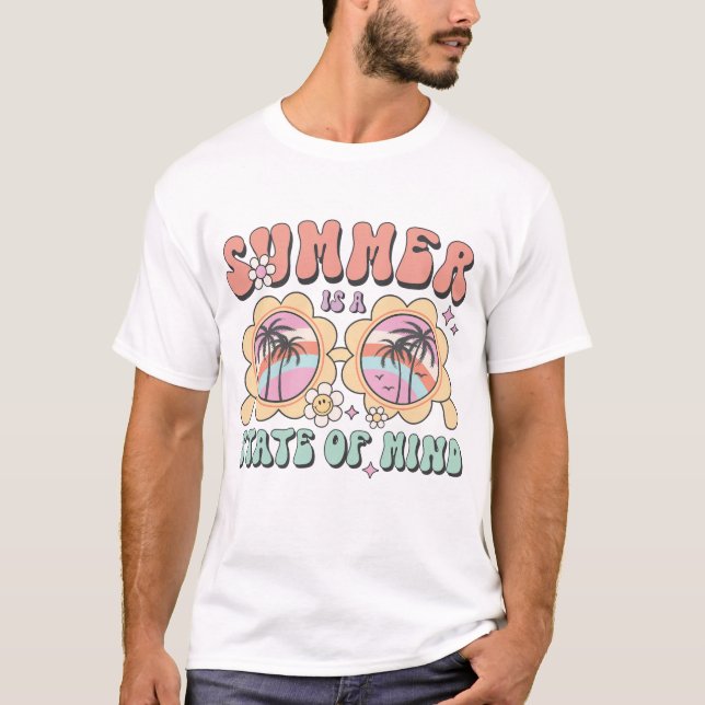 Summer Is A State Of Mind T-Shirt (Front)