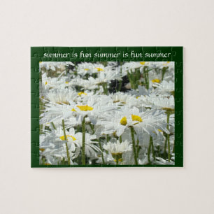 summer is fun summer is fun summer puzzles Daisies