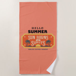  Summer Is My Best Season Favourite  Beach Towel