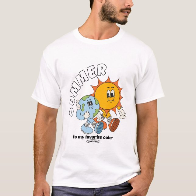 Summer is my favourite colour T-Shirt (Front)