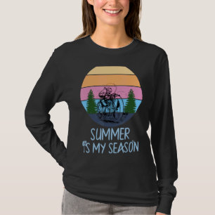 Summer Is My Season Summer Vacation Trip Camping T-Shirt