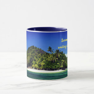 Summer is waiting for you mug