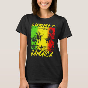 Summer Jamaica Family Vacation Vintage Matching Be T-Shirt