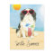 Summer Japanese Chin Postcard