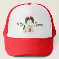 Summer Japanese Chin Trucker Hat
