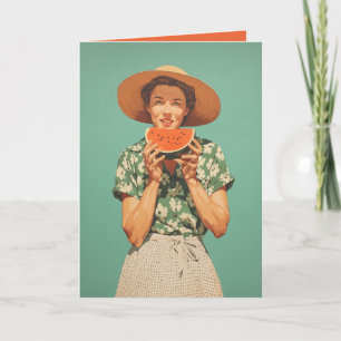 Summer Joy with Watermelon Invitation