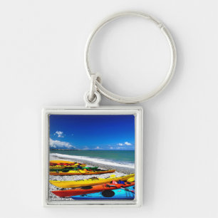 Summer Kayaking Key Ring