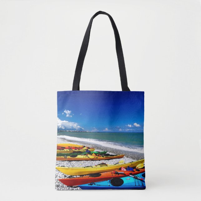 Summer Kayaking Tote Bag (Front)