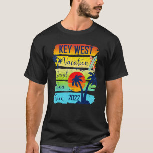 Summer Key West Florida Beach Vacation 2022 Matchi T-Shirt