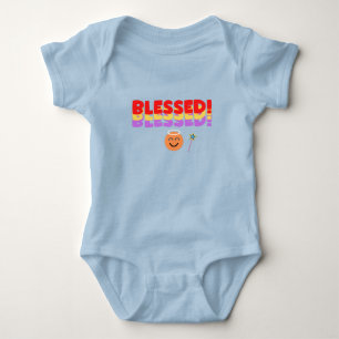 Summer Kids Blue Baby Bodysuit
