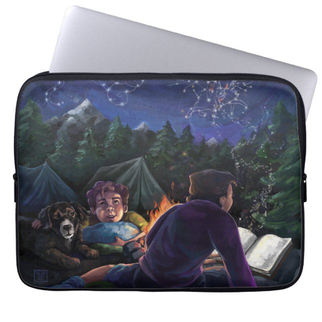 Summer Knights Laptop Sleeve (Front)