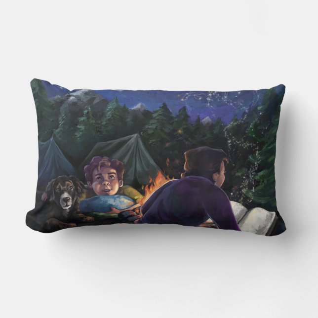 Summer Knights Lumbar Cushion (Front)