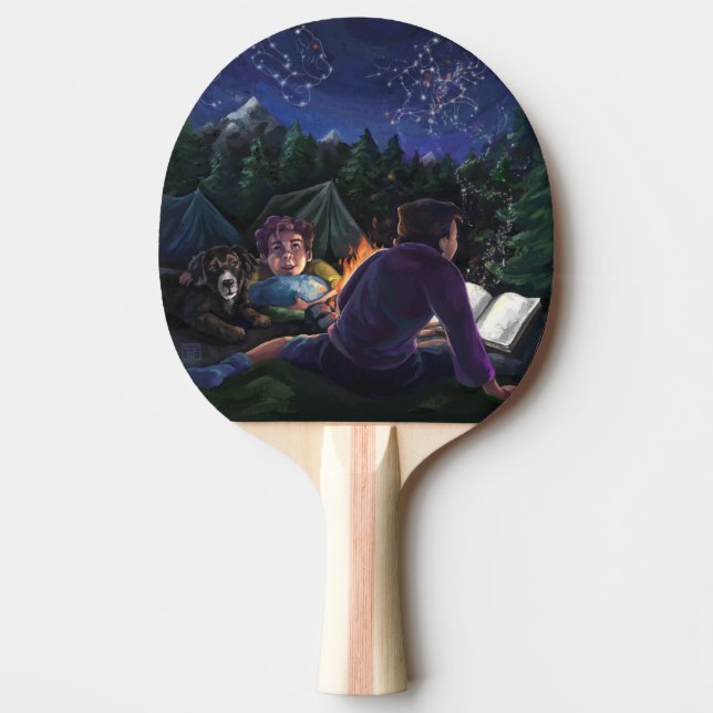 Summer Knights Ping Pong Paddle (Front)